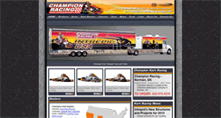 Desktop Screenshot of championkart.com